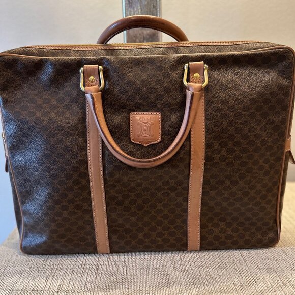 Celine Handbags - Céline Macadam Business Bag